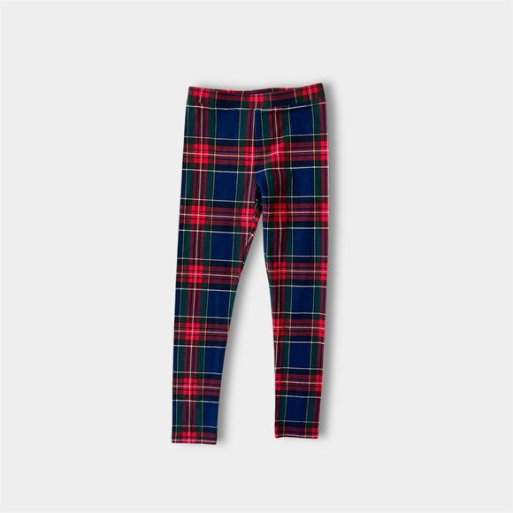 J. Crew Girls Tartan Plaid Leggings 8 - Picture 1 of 6